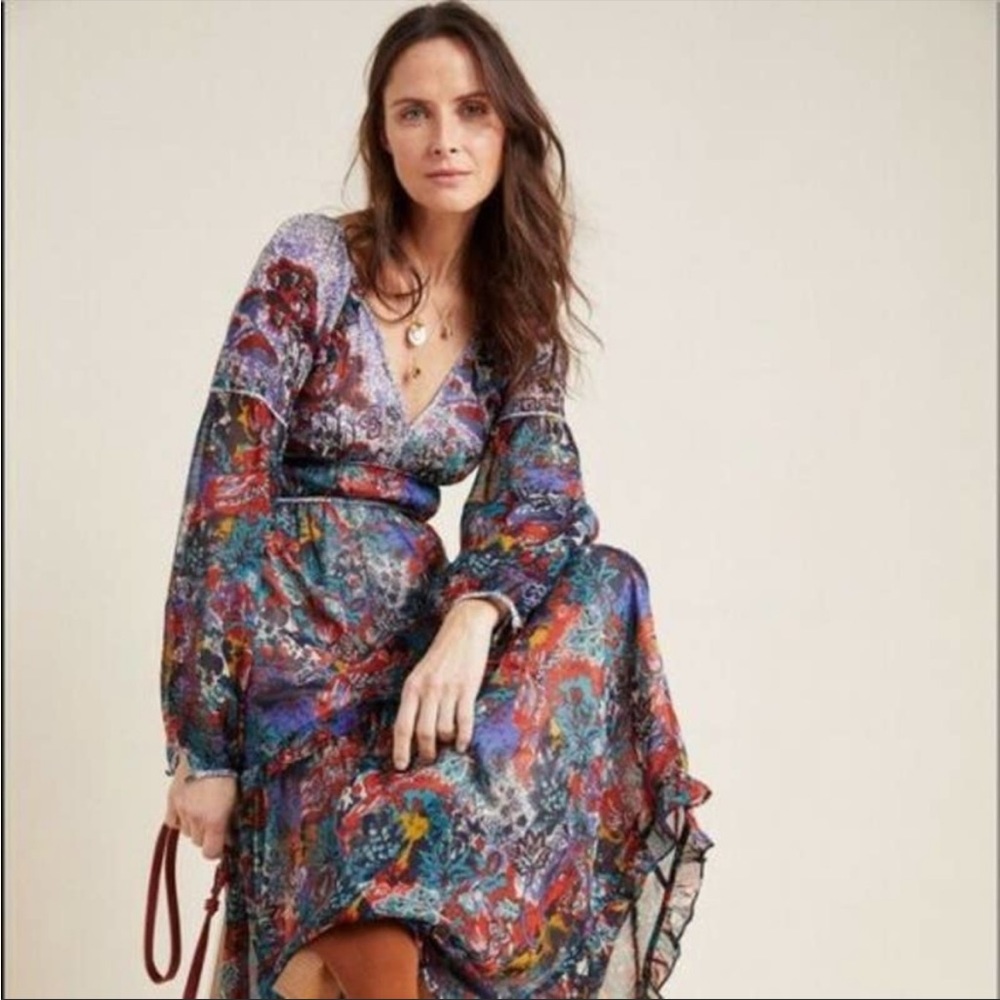Maxi Dress by Maeve for Anthropologie NWT size 2P